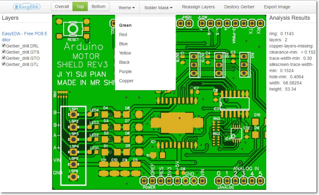 Online pcb file viewer